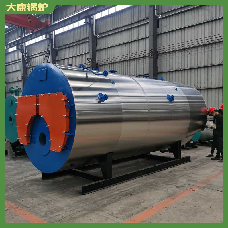 立式燃油導(dǎo)熱油鍋爐銀晨鍋爐公司燃氣型真空熱水鍋爐